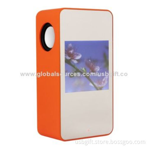 Portable 2,000mA power bank, built-in Bluetooth speaker